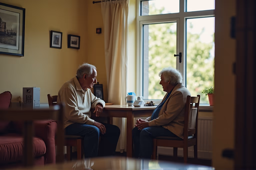 Hausnotrufsysteme im Alltag: Leistungen Kosten Risiken | Symbolbild KI-generiert © 2026 EMH AG JS by Flux