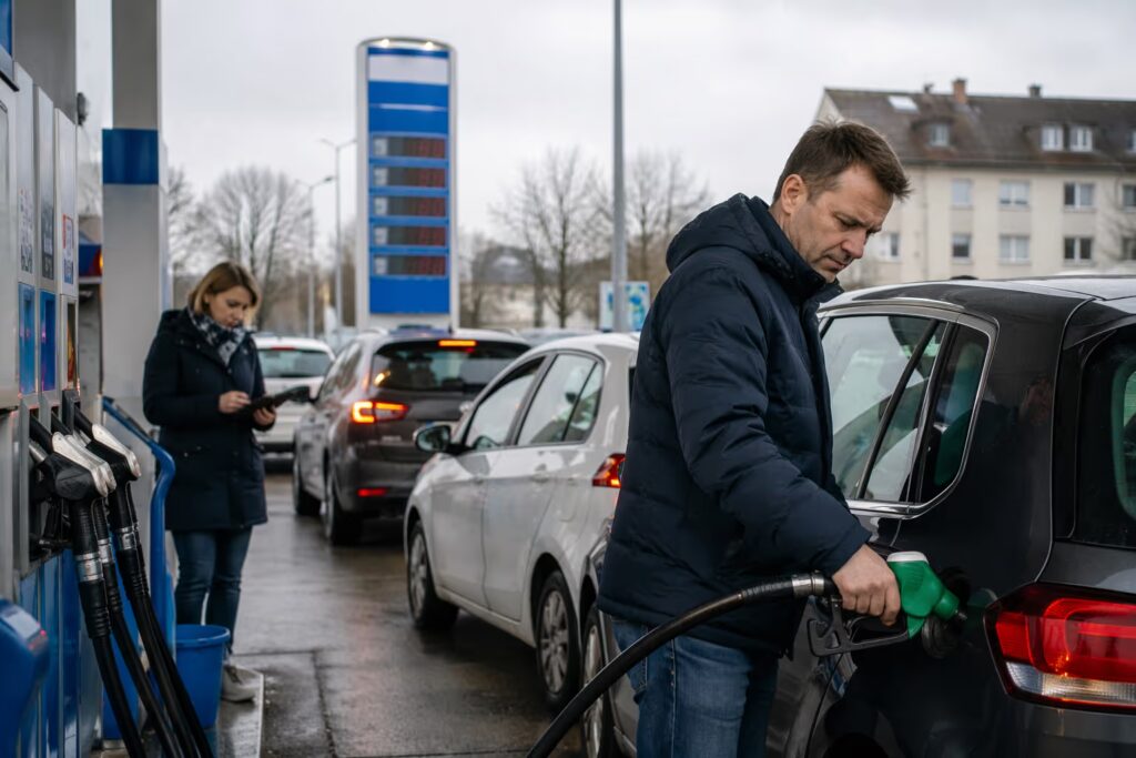 Tankrabatt: Warum Verbraucherschützer Direktzahlungen fordern | Symbolbild KI-generiert © 2026 EMH AG JS by OpenAI 5.4